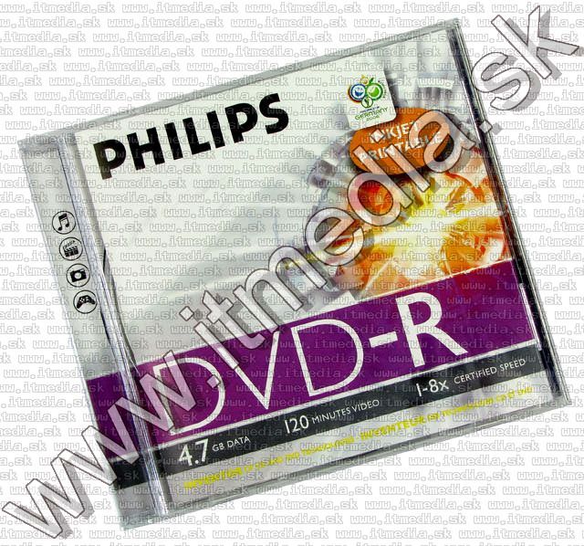 Image of Philips DVD-R 8x NormalJC **PRINTABLE** (IT5392)