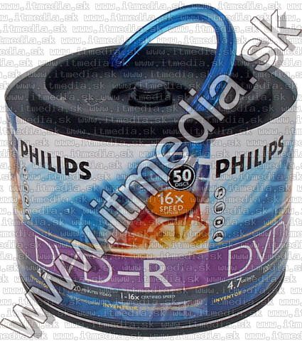 Image of Philips DVD-R 16x 50cw *screw pack* (IT2039)