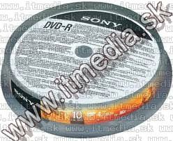 Image of Sony DVD-R 16x 10cake (IT9298)