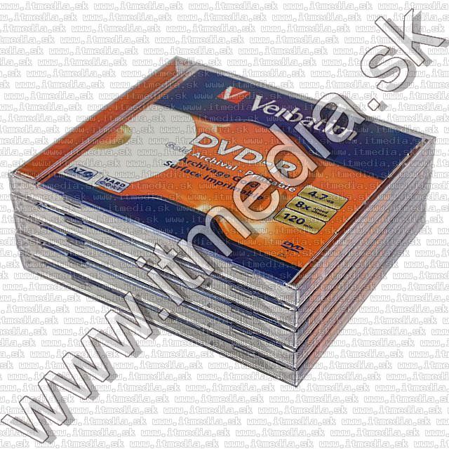 Image of Verbatim DVD-R 8x NormalJC **ARCHIVAL** printable (43638) *UAE* (IT0587)