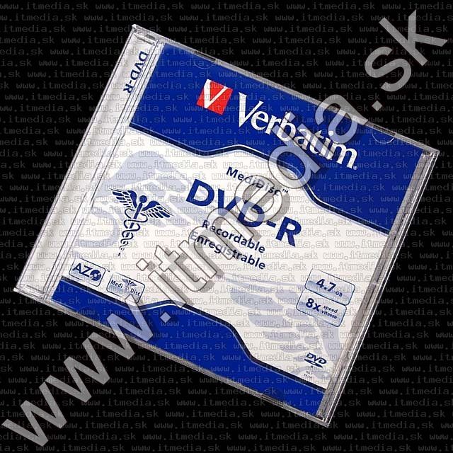 Image of Verbatim DVD-R 8x *MEDIDISC* 8x NormalJC (94905) (IT6194)