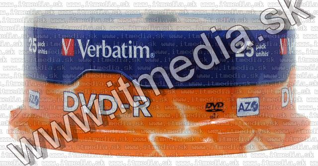 Verbatim DVD-R 16x 25cake *Taiwan* (43522) (IT8925) Image of Verbatim DVD-R 16x 25cake *Taiwan* (43522) (IT8925)