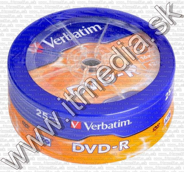 Image of Verbatim DVD-R 16x **25cw** **Taiwan** (43730) (IT7086)
