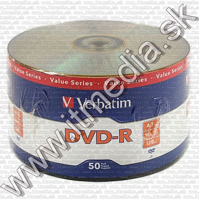Image of Verbatim DVD-R 16x **50cw** **CMC**(97493) Taiwan (IT8809)