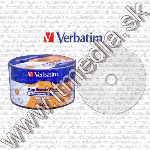 Image of Verbatim DVD-R 16x 50cw **FULLPRINT NO-ID** (98377) (IT11031)