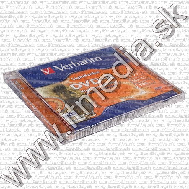 Image of Verbatim DVD-R 16x **LIGHTSCRIBE** NormalJC (IT3889)