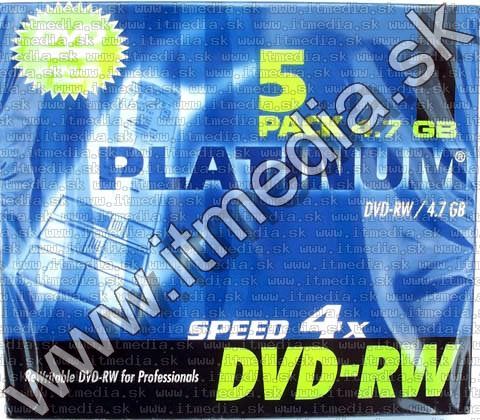 Image of Platinum DVD-RW 4x SlimJC (IT4545)