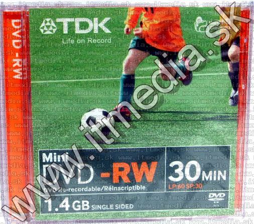 Image of TDK ****mini**** DVD-RW 2x (IT5631)