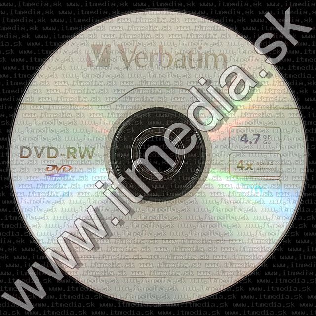 Image of Verbatim DVD-RW 4x ***10cake*** (43552) (IT6220)