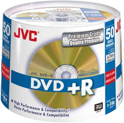 Image of JVC DVD+R 16x 50cake *standard* *Taiyo* (IT4868)
