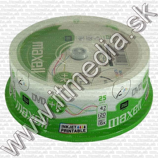 Image of Maxell DVD+R 16x 25cake *FULLPRINT* (IT3250)