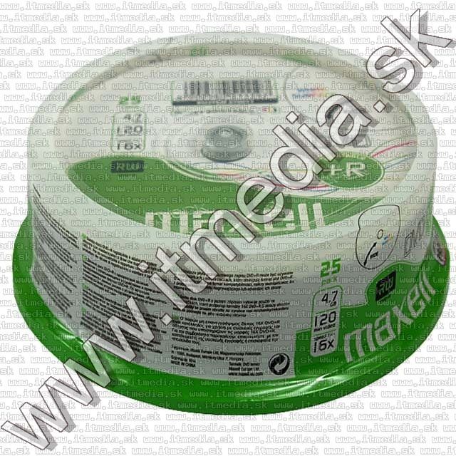 Image of Maxell DVD+R 16x 25cake *FULLPRINT* (IT3250)