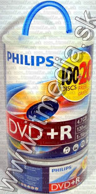 Image of Philips DVD+R 16x 120cw *screw pack* (IT3514)