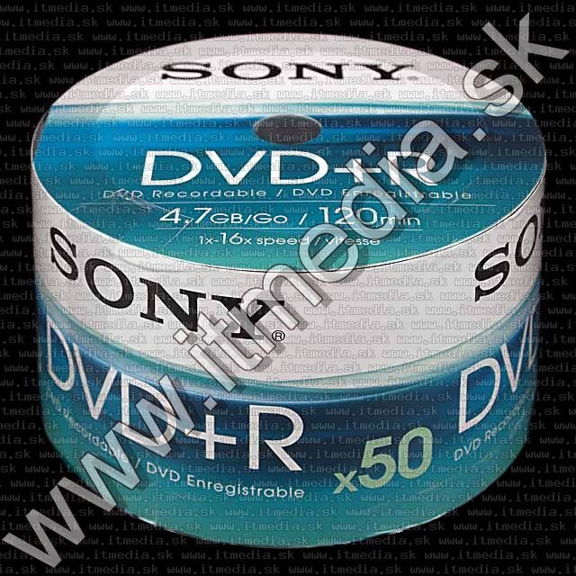 Image of Sony DVD+R 16x 50cw (IT2115)