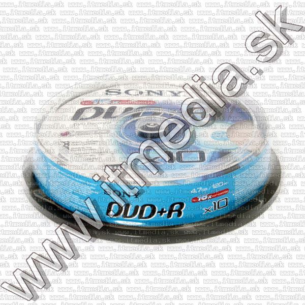 Image of Sony DVD+R 16x 10cake (IT10677)