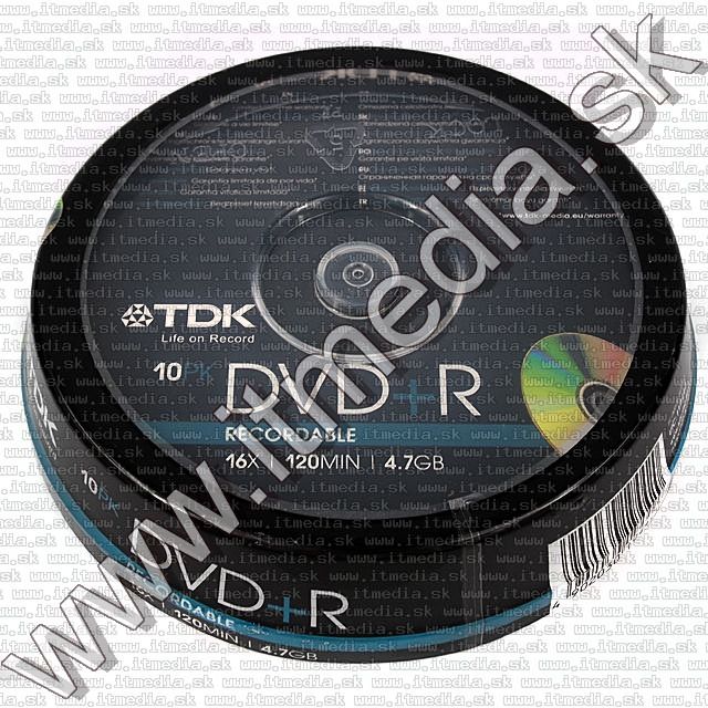 Image of TDK DVD+R 16x ---10cake--- (IT4844)