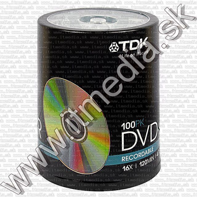 Image of TDK DVD+R ***16x*** ---100cake--- (IT5298)