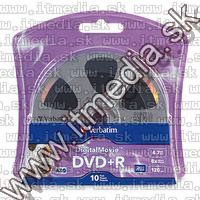 Image of Verbatim DVD+R 8x 10cw Digital Movie EOL  96857 (IT13446)