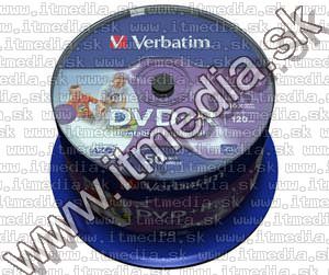 Image of Verbatim DVD+R 16x 50cake FULLPRINT ID (43651) (IT7641)