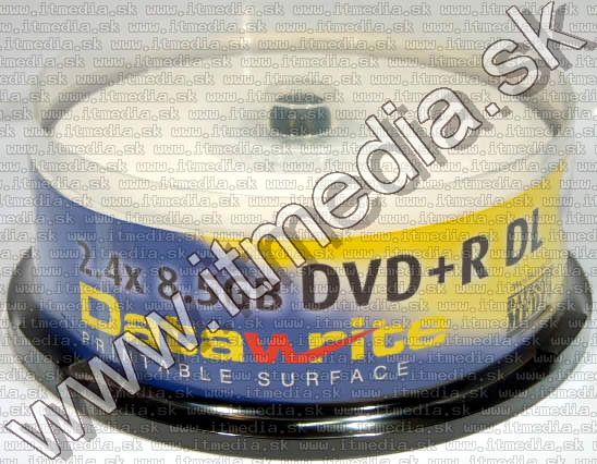 Image of Datawrite DVD+R Double Layer 2.4x PRINT 25cake (IT3890)