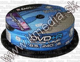 Image of Emtec DVD+R Double Layer 8x 25cake (IT4428)