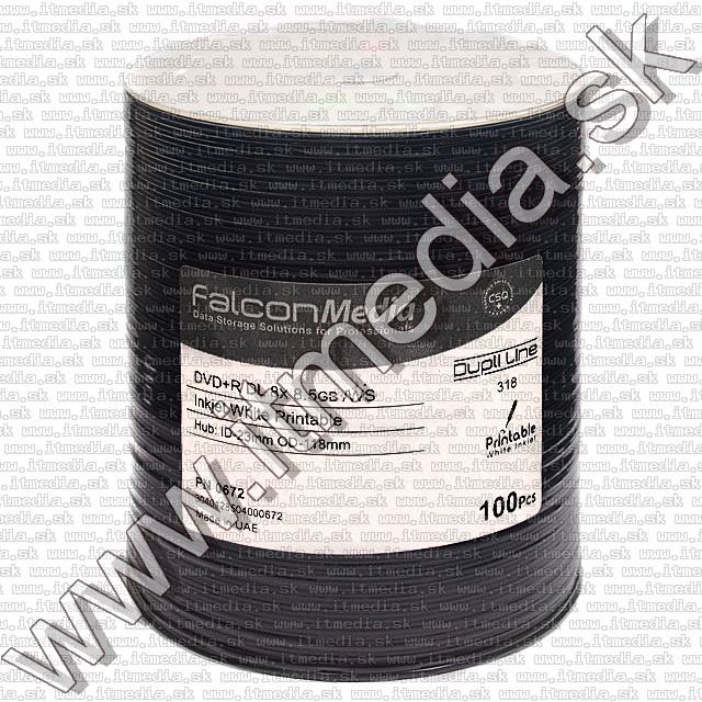 Image of IT Media DVD+R Double Layer 8x 100cw *FULLPRINT* (FTI) (IT7687)