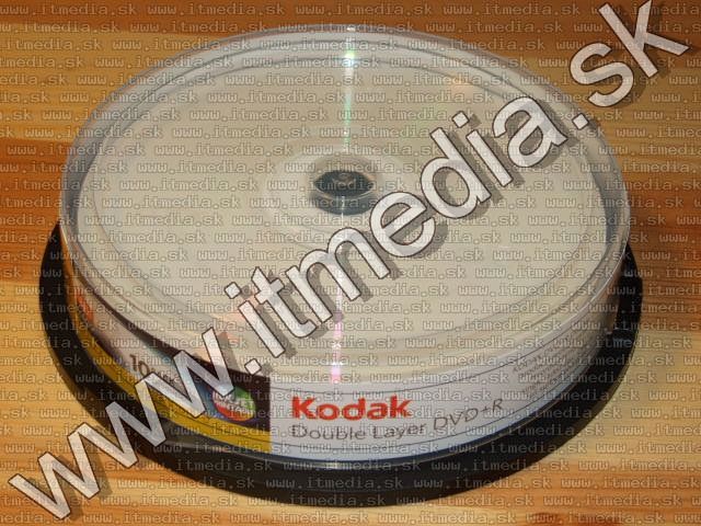 Image of Kodak DVD+R Double Layer 8x 10cake **printable** (IT2121)