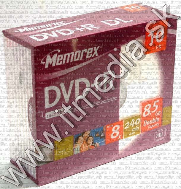 Image of Memorex DVD+R Double Layer 8x SlimJC (IT3900)