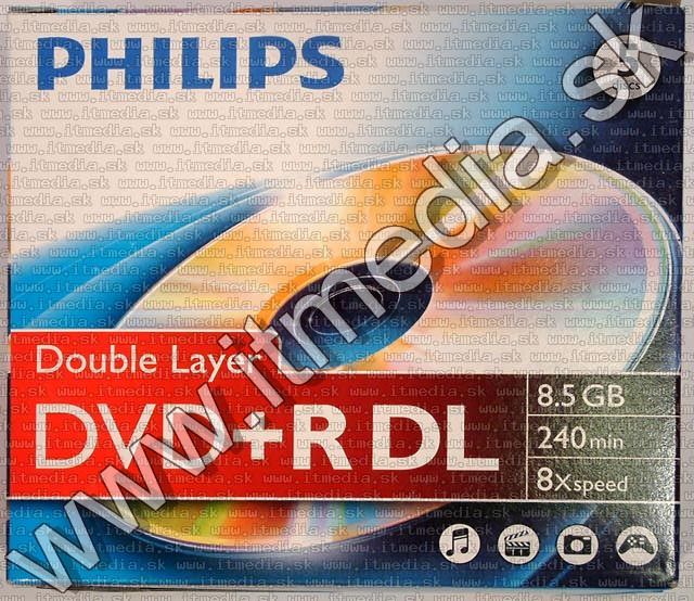 Image of Philips DVD+R Double Layer 8x NormalJC (9672) (IT1290)
