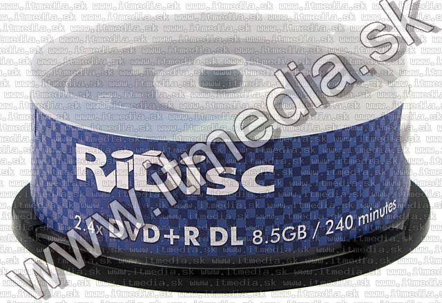 Image of Ridisc DVD+R Double Layer 2.4x 25cake (IT4995)