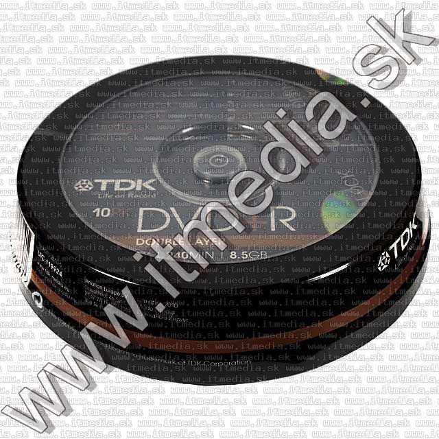Image of TDK DVD+R Double Layer 8x 10cake (IT5479)