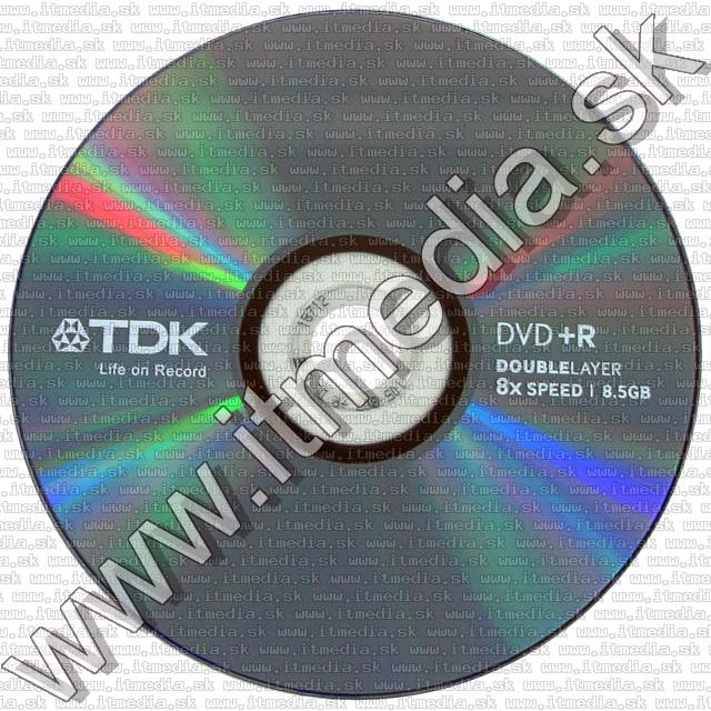 Image of TDK DVD+R Double Layer 8x 10cake (IT5479)