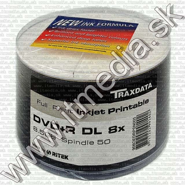 Image of Traxdata DVD+R Double Layer 8x 50cw **printable** **UME** INFO!!! (IT6943)