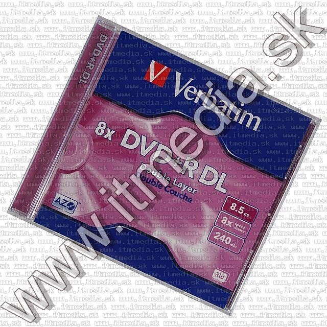 Image of Verbatim DVD+R Double Layer 8x NormalJC *UAE* (IT4845)