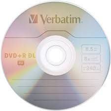 Image of Verbatim DVD+R Double Layer 8x paper *REPACK* AZO MKM Taiwan (IT14449)