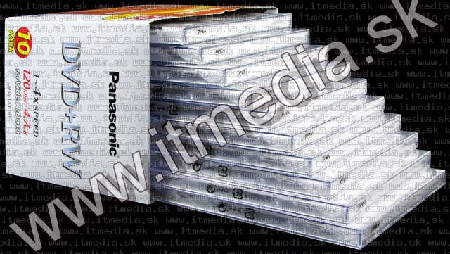 Image of Panasonic DVD+RW 4x Normal JC (IT5391)