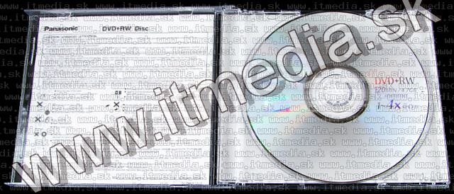 Image of Panasonic DVD+RW 4x Normal JC (IT5391)