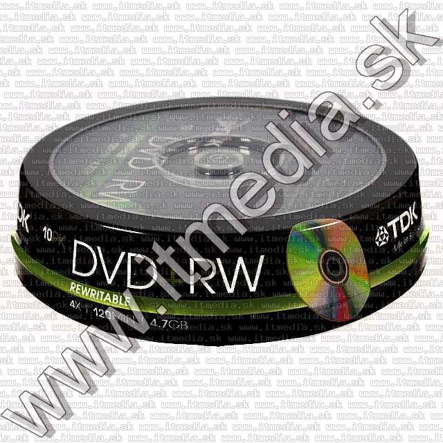 Image of TDK DVD+RW 4x ***10cake*** (IT4552)