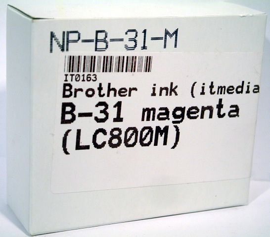 Image of Brother ink (itmedia) B-31 magenta (LC800M) (IT0163)