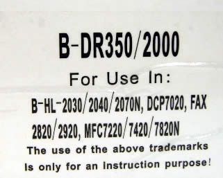 Image of Brother drum (itmedia) DR350 *rebuild* (IT3474)