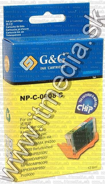 Image of Canon ink (GnG) CLI-8 ***Cyan*** *CHIP* (IT4229)
