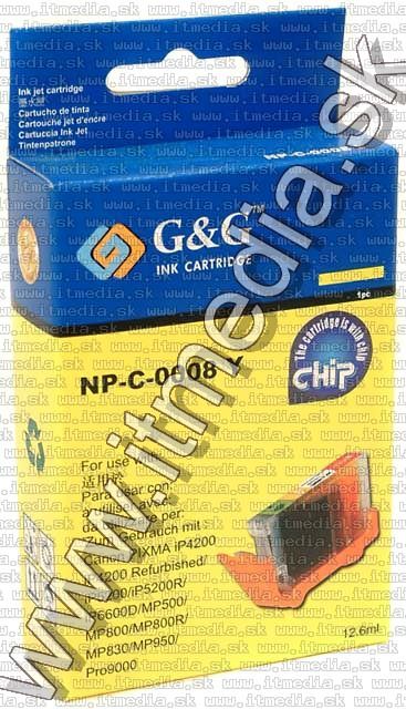 Image of Canon ink (GnG) CLI-8 ***Yellow*** *CHIP* (IT4231)