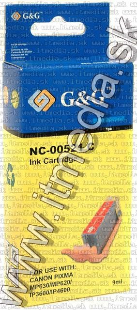 Image of Canon ink (GnG) CLI-521 Cyan *No Chip* (IT4238)
