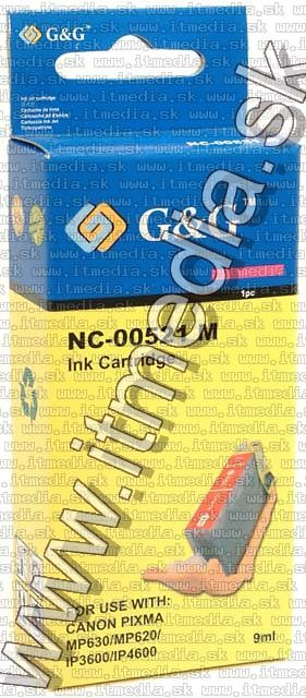 Image of Canon ink (GnG) CLI-521 Magenta *No Chip* (IT4239)