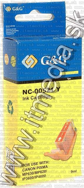 Image of Canon ink (GnG) CLI-521 Yellow *No Chip* (IT4240)
