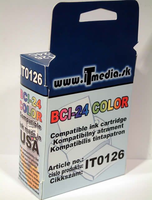 Image of Canon ink (itmedia) BCI-24 color (00024 color) (IT0126)