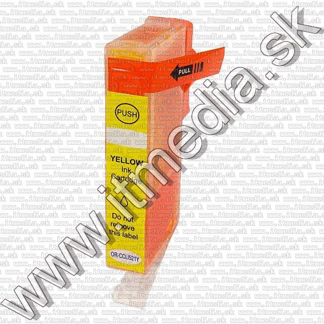 Image of Canon ink (itmedia) CLI-521 Yellow *No Chip* (IT3331)