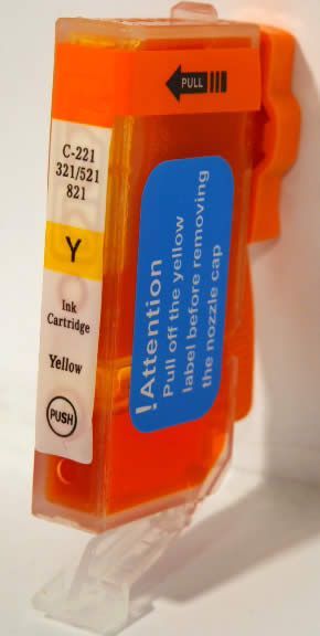 Image of Canon ink (itmedia) CLI-521 Yellow *No Chip* (IT3331)