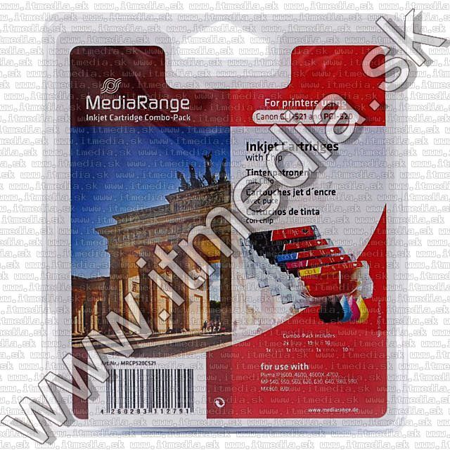 Image of Canon ink (Mediarange) ***PGI-520, CLI-521 MULTIPACK*** (IT7510)
