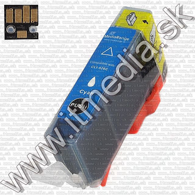 Image of Canon ink (MediaRange) CLI-526 Cyan **WITH CHIP** (IT7483)